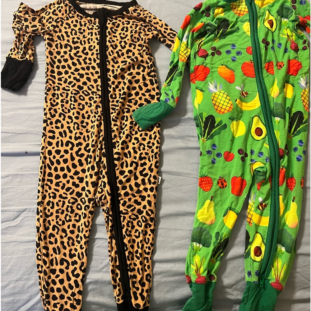 Bamboo pajamas for babies, 4 sleepies 1 dreamland 1 angel dear.